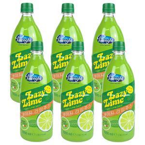 레이지 라임주스 라임즙 1L x6개