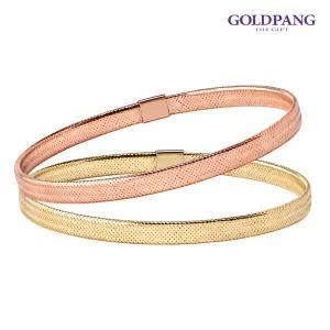 [골드팡]14k 플렉시블메쉬 스네이크 뱅글팔찌-5mm