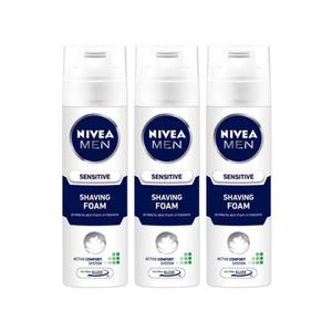 니베아 맨 센시티브 쉐이빙폼 200ml 3개 면도크림
