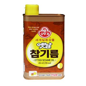 오뚜기 옛날 참기름 450ml 12개 1박스