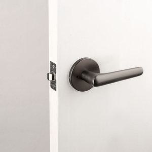 엔젤금속 시그니처 SSL 2960 EB 버튼형 방문손잡이 화장실 욕실 나무문 ABS도어 도어핸들 문고리 