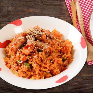 [NS홈쇼핑]한우물 볶음밥 매운맛세트 낙지 300g 5봉 + 김치 250g 5봉[33565675]