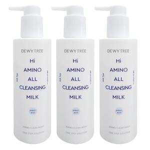 듀이트리 하이 아미노 올 클렌징밀크 200ml 3개
