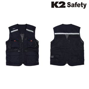 K2 메쉬 망사조끼 21VE-612R 네이비