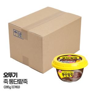 오뚜기 죽 통단팥죽 (12개입)