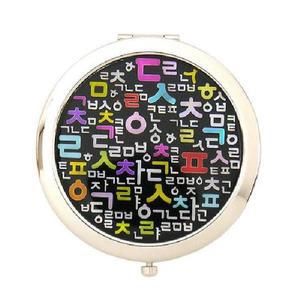 [RGKOM20S]SM 자개원터치손거울 한글 손거울제작 미니거울