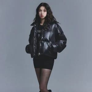 [클라이드앤]여성카라 와샤 패딩점퍼 FODDU916FC