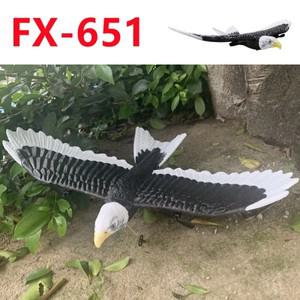 RC 비행기 FX-651 윙스팬 독수리 무선 제어 EPP 폼 항공기 글라이더, 리모컨 남아용 장난감, 2.4G