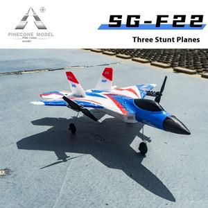 4방향 원격 제어 항공기 SG-F22 스턴트 전투기 모델, 고정 날개, 비행기 장난감, 소년 RC 초보자