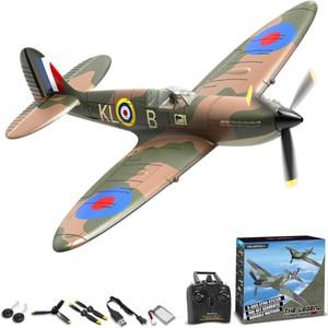 Spitfire RC 비행기 원격 제어 전투기, 키 곡예 RTF 761-12 2.4G, 4CH, EPP, 400mm 고정 날개 길이