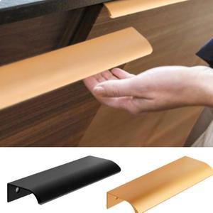 화장대 붙박이장 서랍손잡이 싱크대 사각 문고리 DIY 손잡이 서랍 핸들 장식장 고급