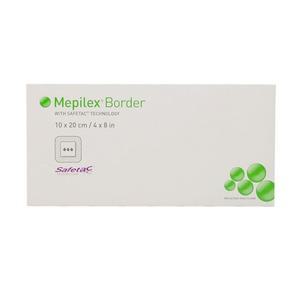 2차치유폼제창상피복재 - 멘리케 메필렉스 메피렉스 보더 플렉스 10cm x 20cm 10매입(Mepilex border flex)