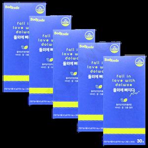 모비타 돌외잎주정추출분말 돌외에 빠지다 플러스+ 700mg x 2정 x 30포 x 5박스 5개월분