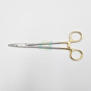 IMD 골드 니들홀더 18cm(유구) JT-24-617 [Mayo-Hegar Needle Holder T/C]
