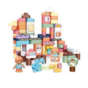 라운딩 모서리 블럭 집만들기 유아용블록 212P 상상력발달 유아블럭 유치원
