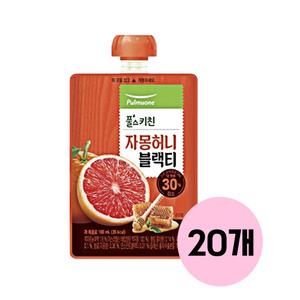 풀무원 풀스키친 자몽허니 블랙티  100ml 20개 어린이 음료 주스 유치원주스