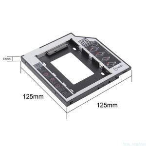 SATA HDD SSD 하드 드라이브 디스크 캐디 도시바 테크라 W50-A 9.5mm