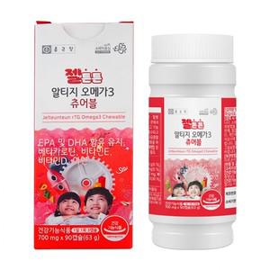 실속 듬뿍 종근당 젤튼튼 알티지 오메가3 츄어블 90캡슐 2개 골든헬퍼