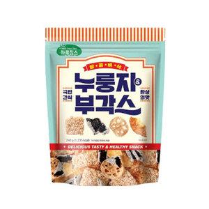 하루칩스 달콤바삭 누룽지 & 부각스 240g x 2개