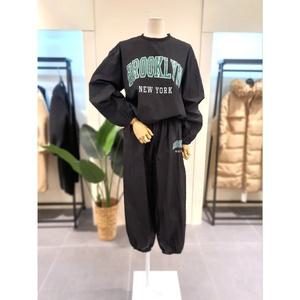 [대구백화점] [미스칸트]브룩 아노락바람막이트레이닝 세트 블랙(KESTP301BK)