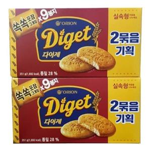 오리온 다이제 9입x2번들x4개.