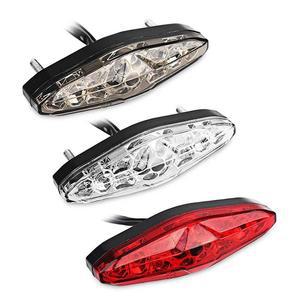 오토바이 튜닝용품 LED 미등 브레이크등 레트로 후 ATV LTZ 킹 러너 DRZ 650 400 LT용 주행등