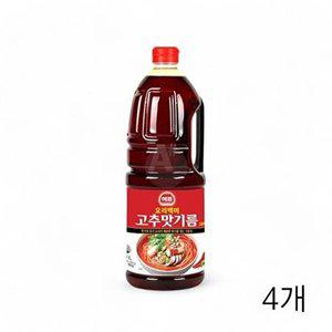 [셀러허브 패션][JHQSM5LB_52EP]X 중식 매운기름 향미유 1.8L 4개