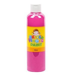 [MENPIL7P_52GP]분홍색 핑거페인트 미술놀이 낱색 250ml