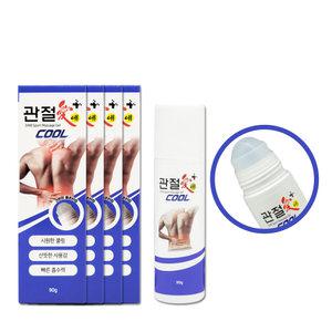 WHB 웰빙헬스 관절애 쿨 마사지 겔 90g 4개