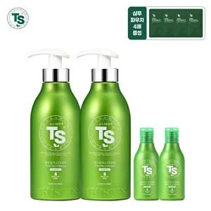 [티에스]TS올뉴플러스샴푸 500g*2개+TS올뉴플러스샴푸 100g*2개+TS저스트샴푸 6g*4개