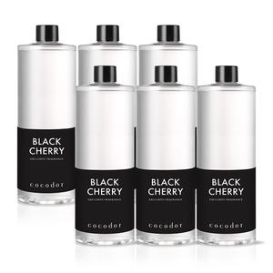 코코도르 디퓨저 리필액 500ml 3개+3개 실내방향제 인테리어 블랙체리