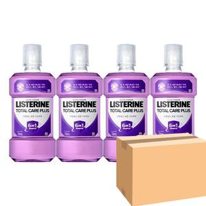 리스테린 토탈케어 플러스 750ml 4개 가글 구강청결제 최신제조