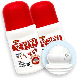 바르는 호관원 빨강통 핫겔 100ml X2개 물 파스 근육 통 볼타입 스틱형