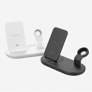3in1 멀티 고속 무선 충전기 WF110 블랙