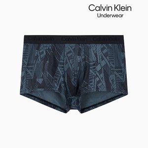 [파주점][Calvin Klein Jeans][캘빈클라인 언더웨어](NB3734-LWH)CK 블랙 프린트 로우라이즈 트렁크