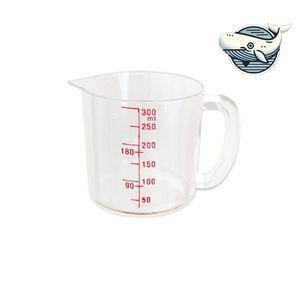 [기타]주방용 플라스틱 눈금컵 300ml 계량용 비커
