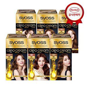 [헨켈뷰티]NEW 사이오스 올레오크림 새치염색약 6개