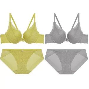 (선물포장) 프리컷 브라햄팬티세트 2종 택1 BRBP321MULGY