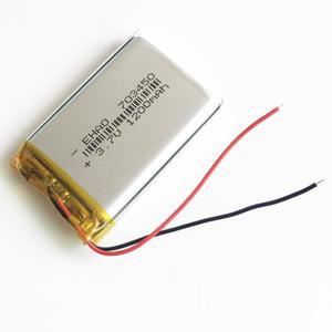 Lipo 충전식 배터리 703450  MP3 GPS DVD 녹음기 헤드셋  전자책 카메라  휴대폰 핸드폰용  3.7V  1200mAh