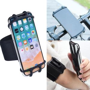 DGITEM 3in1 핸드폰 암밴드 손목밴드 자전거 거치대/휴대폰/팔뚝용/손목용/밴드/실리콘/홀더/자전거겸용