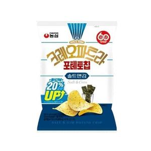 [농심] 농심 포테토칩 크레오파트라 솔트앤김 50g 25개