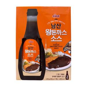 시아스 남산 왕돈까스 소스 625g x 2입