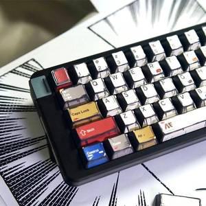 키보드트레이 받침대 PBT 만화 키 캡 체리 세트 141 기계식 키보드 MX 스위치