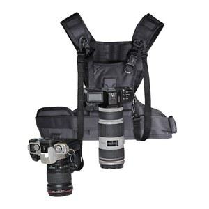 카메라 멜빵 숄더 DSLR 파우치 보조 퀵릴리즈 조끼 가방걸이1개 이동