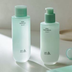 한율 어린쑥 수분 진정 토너 + 플루이드 로션 세트