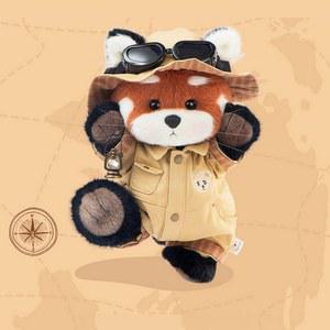 TEDDYTALES 레서판다 인형 남녀 장식품 레나 탐험가 선물 귀여운 XS 생일