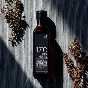 국산 생들기름 17℃ 냉압착 들기름 180ml [원산지:국산]