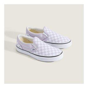 [반스](타임스퀘어점패션관)VANS 키즈 클래식 슬립온 컬러 띠어리 체커보드 VN000D0JEMY