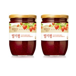 복음자리 딸기잼 640g X2 온가족 디저트 브런치 간식 BNS