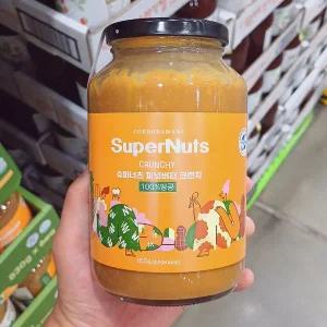 [글로벌푸드]슈퍼너츠 피넛버터 크런치 830g / 땅콩 100%